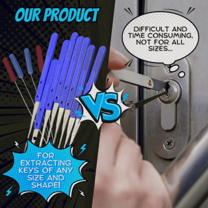 🎅Christmas Hot Sale - 12 pc Broken Key Extractor and Removal Tool Set