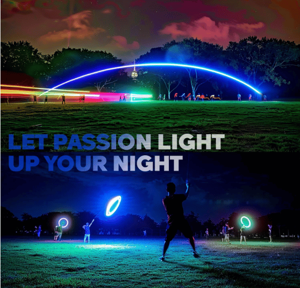 🔥 2025 Latest glowing soft frisbee