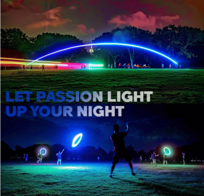 🔥 2025 Latest glowing soft frisbee