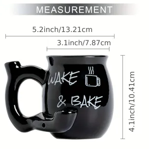 🔥 The All-in-One Ceramic Smoking Coffee Cup ☕️💨