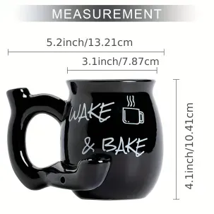 🔥 The All-in-One Ceramic Smoking Coffee Cup ☕️💨