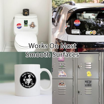 🔥Hot Sale 49% OFF Today-Set of 130 Pcs Funny Saying Stickers