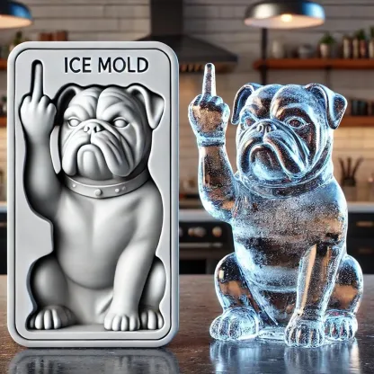 Funny Middle Finger Ice Mold✨