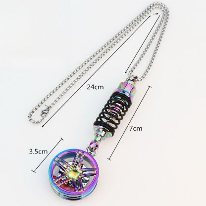 🚗Car Wheel Hub Shock Absorber Pendant
