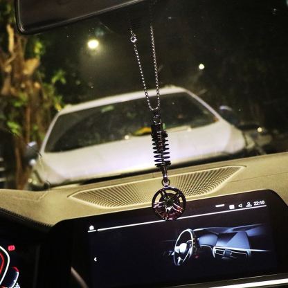 🚗Car Wheel Hub Shock Absorber Pendant