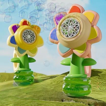 Sunflower Bubble Machine