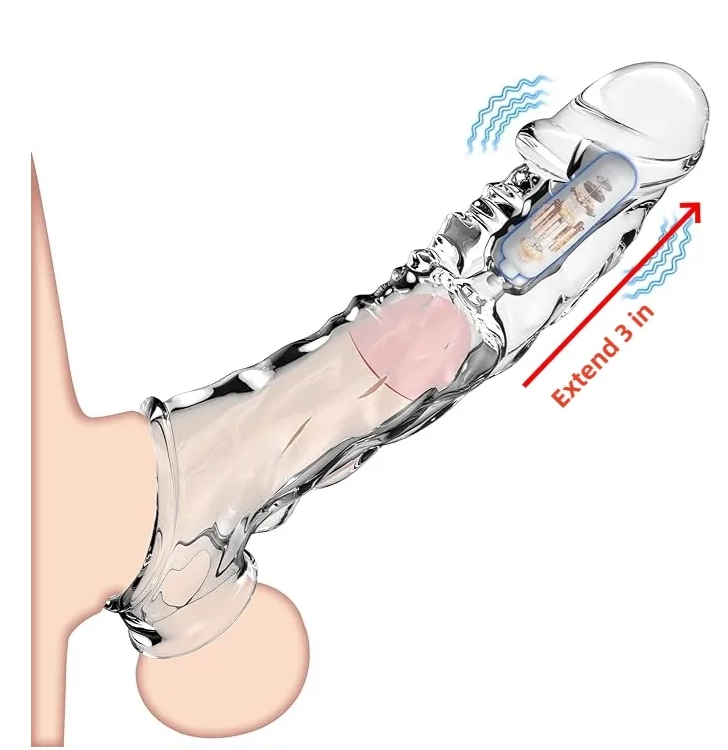 💥💥2025 latest hot style low price 💥💥-Reusable penis extension vibrator😍