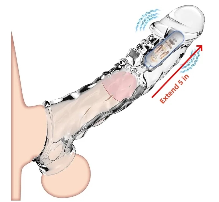💥💥2025 latest hot style low price 💥💥-Reusable penis extension vibrator😍