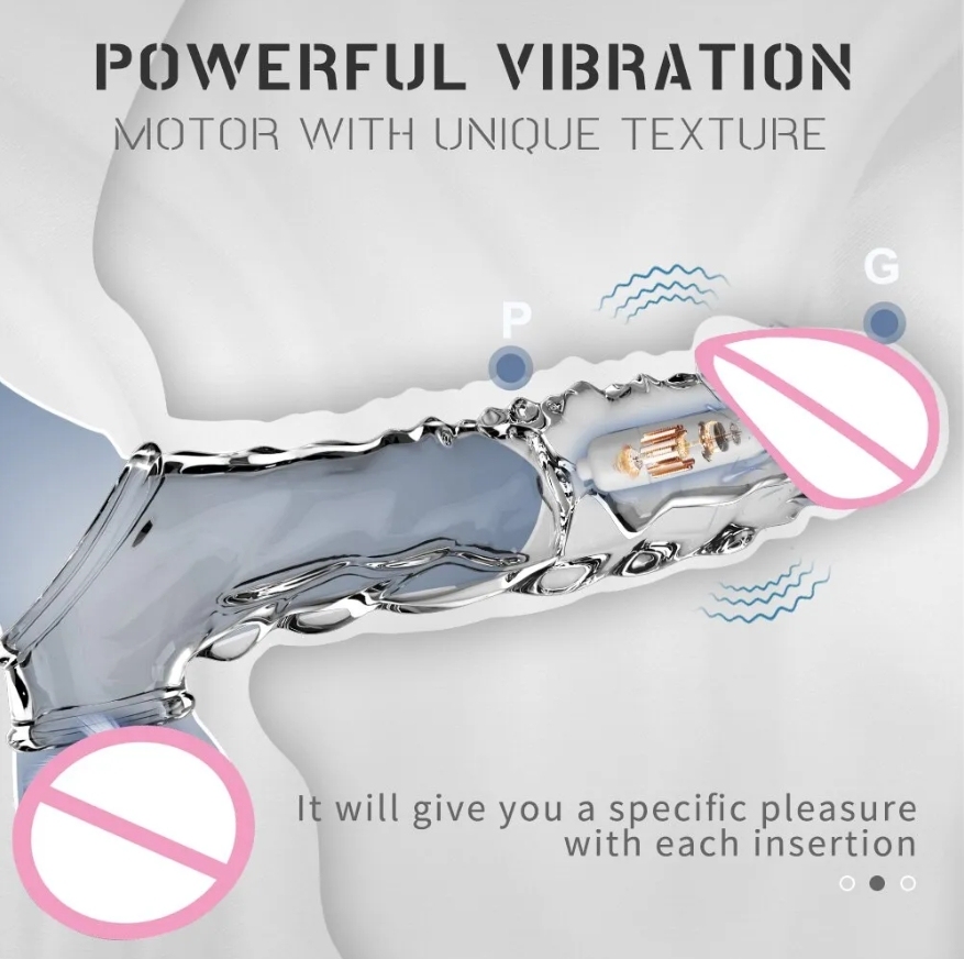 💥💥2025 latest hot style low price 💥💥-Reusable penis extension vibrator😍