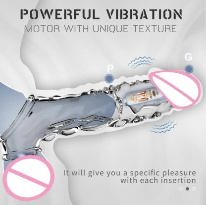 💥💥2025 latest hot style low price 💥💥-Reusable penis extension vibrator😍