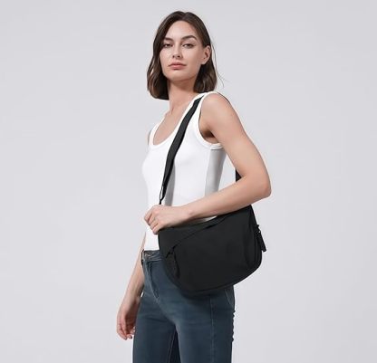 🎉Last Day Promotion 49% OFF - ✨ Stylish Plain Color Nylon Crossbody Bag 