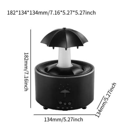 Hot Sale 49% OFF⏰ Rain Umbrella Humidifier & Aroma Diffuser with Soothing Rain Sounds