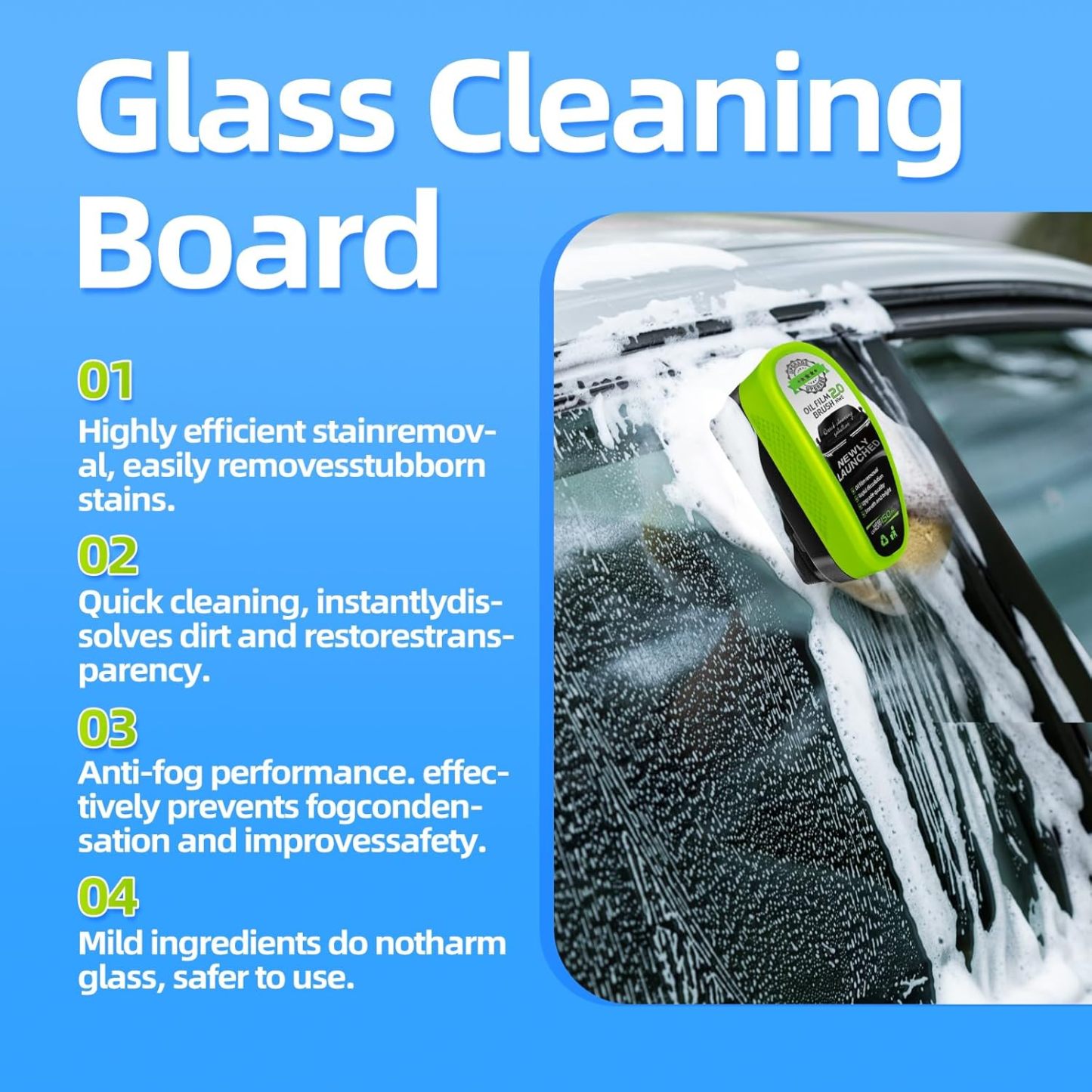 🔥LAST DAY SALE 49% OFF🔥Automotive Oil Film Cleaning Brush