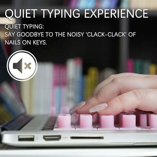 💥LAST DAY SALE 49% OFF💥 -Long Nail Typing Laptop Keyboard Cover