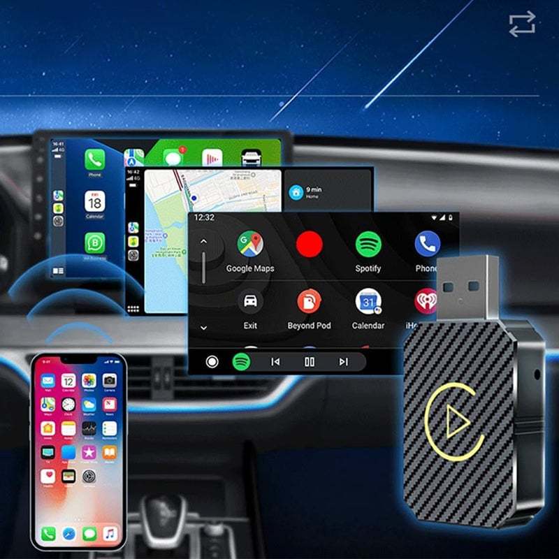 ✨LAST DAY ONLY 49% OFF🔥 Mini Universal Wireless CarPlay Adapter