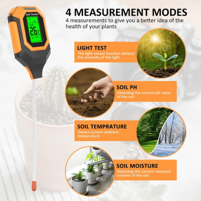 🔥Last Day 49% OFF-Digital 4-in-1 Soil Test Meter