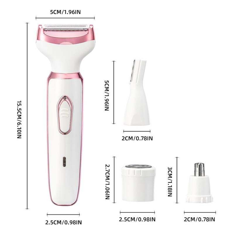 đLast Day 49% OFF - Comfort 4 in 1 Electric Lady Shaver