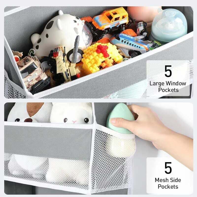 Over Door Organizer with 5 Storage Pockets
