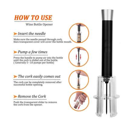 🔥Wine Air Pressure Pump Opener Set
