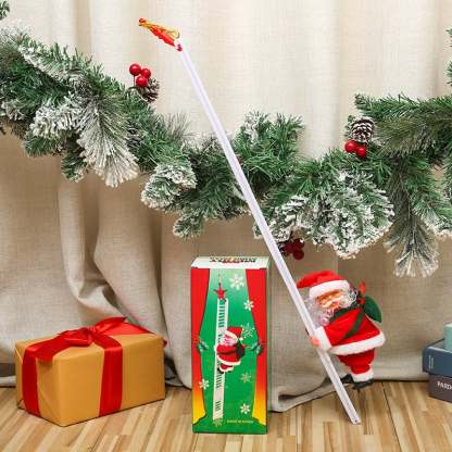 (🎅Xmas Sale 49% OFF🎄) - Electric Climbing Santa Claus Musical Toys