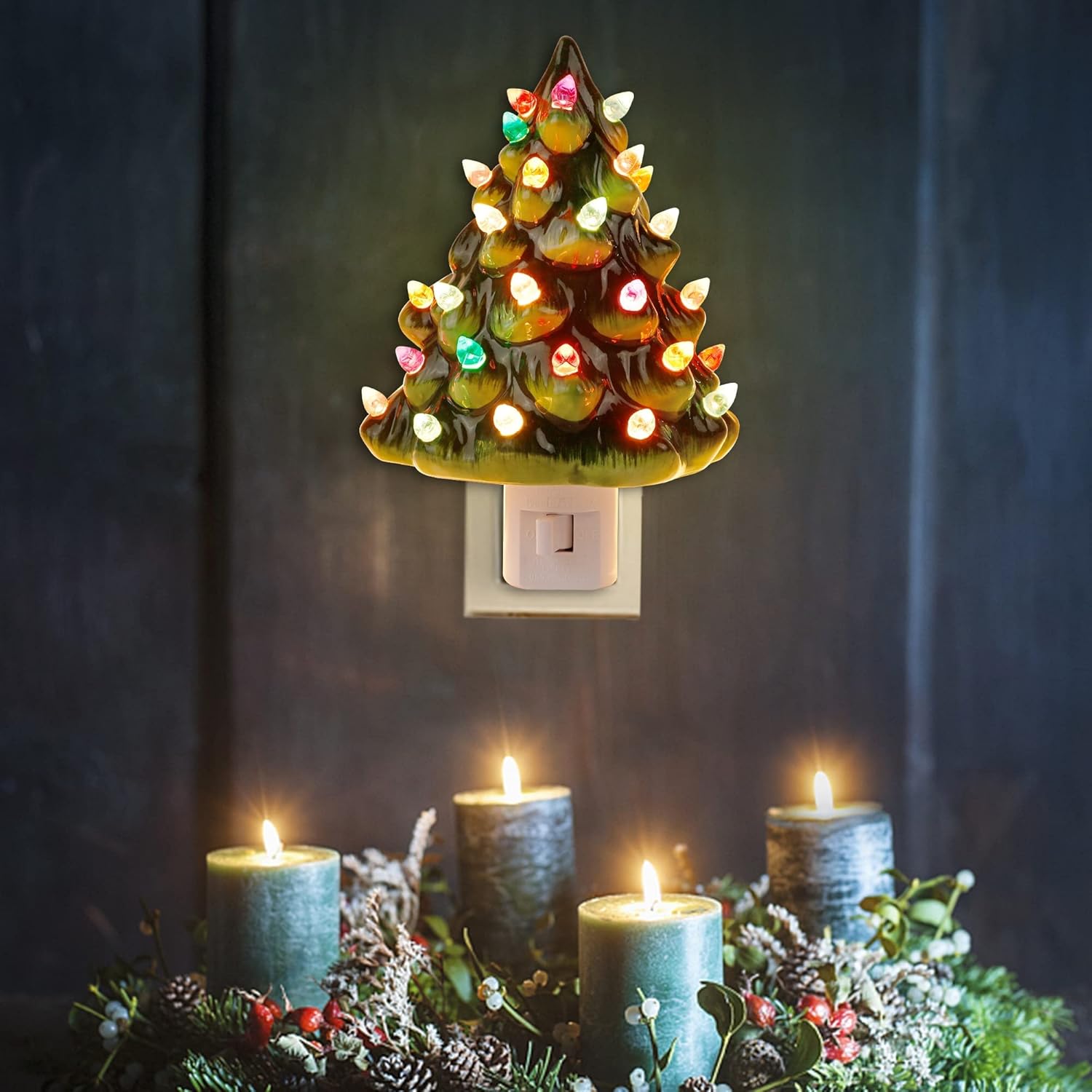 🔥Limited restock available today🌲 Christmas Tree Night Light