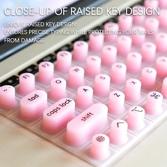 💥LAST DAY SALE 49% OFF💥 -Long Nail Typing Laptop Keyboard Cover