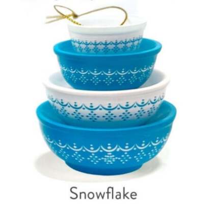 🎄Vintage Stack Bowl Christmas Ornament