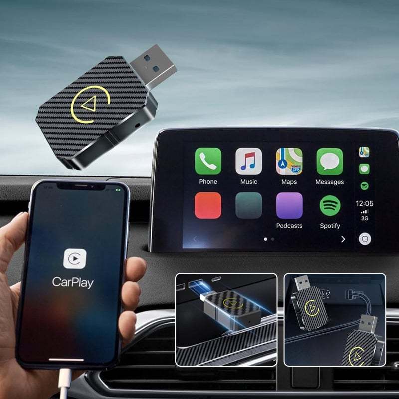 ✨LAST DAY ONLY 49% OFF🔥 Mini Universal Wireless CarPlay Adapter