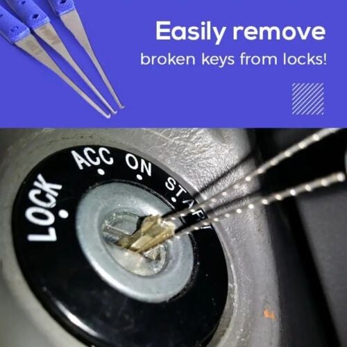 🎅Christmas Hot Sale - 12 pc Broken Key Extractor and Removal Tool Set