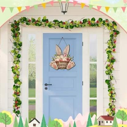 🎁Last Day Promotion 49% OFF🔥Easter Bunny Wooden Suncatcher🐰🌸