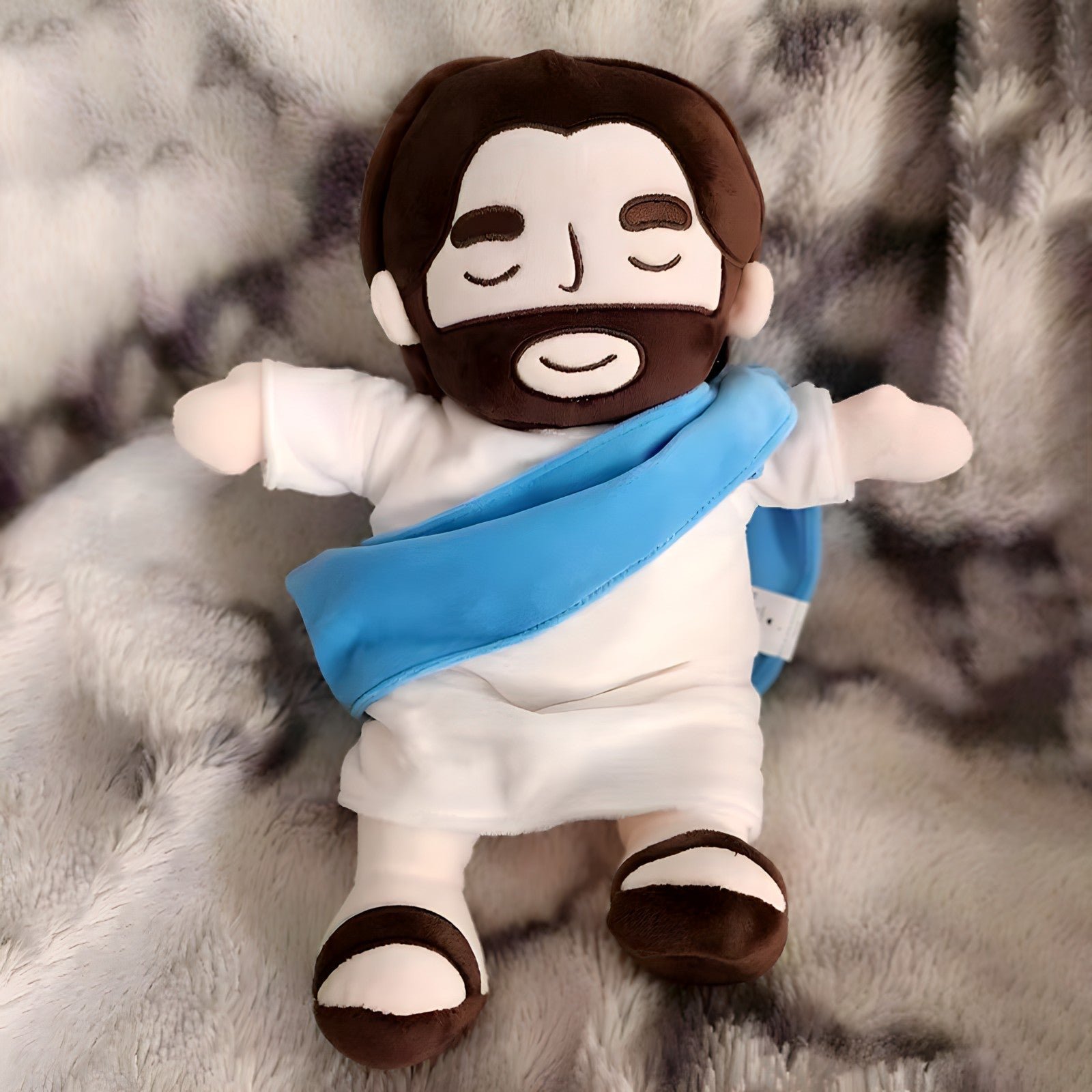 🎁Last Day Promotion 49% OFF-✝️Comforting Christ - Jesus Breathing Plushie💖