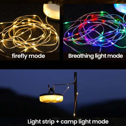🎅Christmas 49% OFF🎁32.8 FT Camping Outdoor Waterproof String Light