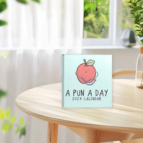 2025 Punny Daily Desk Calendar| Funny Calendar 2025 Day to Day for Home or Office