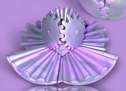 GearSphere - The Steampunk Whirling Wonder Fidget (Gear Ball)