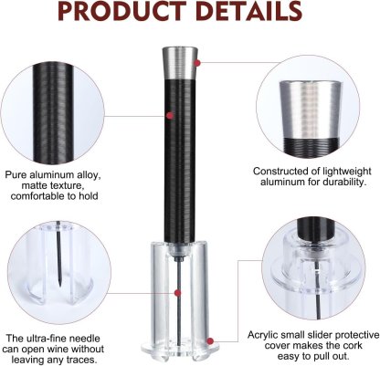 🔥Wine Air Pressure Pump Opener Set