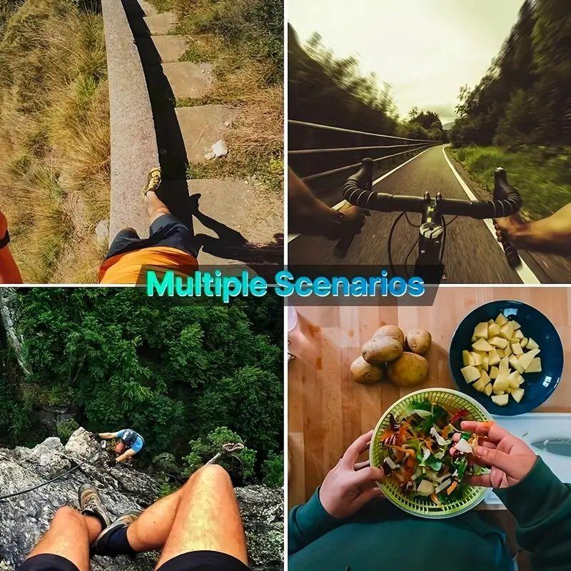 💥LAST DAY SALE 49% OFF💥 Action Camera Strap Set with Phone Clip, Fixing Mount for Gopro/Phone/Osmo Action, Sports Camera Accessories