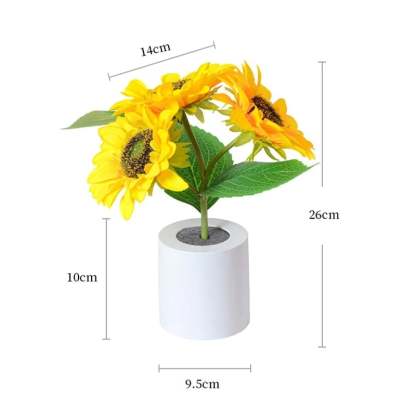 🌻🔥This Week's Special Offer 49%-Mother's Day Presale🔥🌻Sunflower led simulation small night light