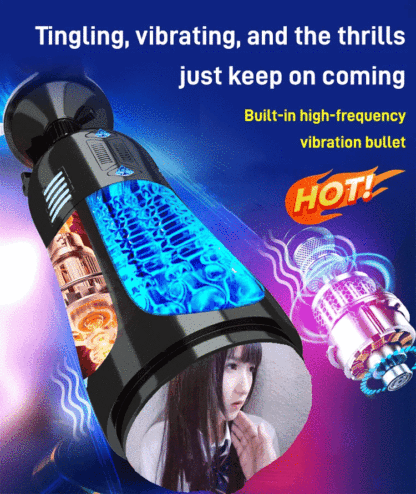 Fully automatic retractable decompression cup, no need to hold it by hand