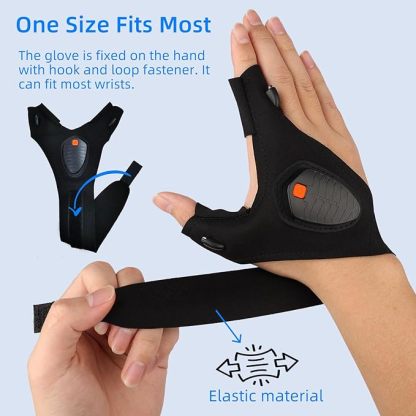 Limited Time Offer 49% off✨ LED Finger Light Gloves 