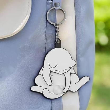🐾 Creative Pull-Out Play Egg Cat Keychain – Fun, Cute, and Compact! 🐱💖