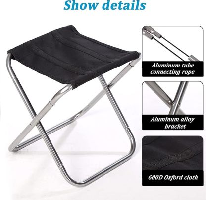 Mini Portable Folding Stool Camping Chair