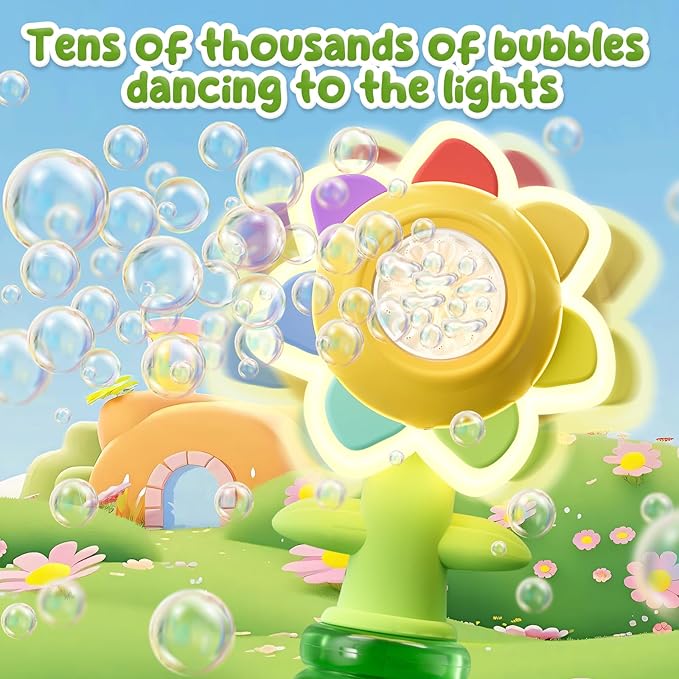 Sunflower Bubble Machine