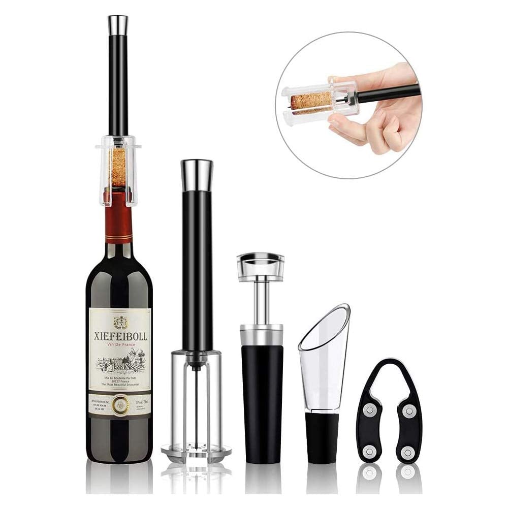 🔥Wine Air Pressure Pump Opener Set