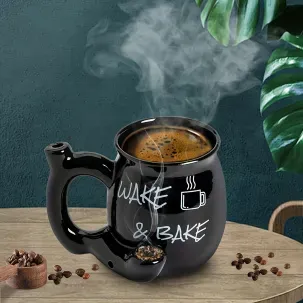 🔥 The All-in-One Ceramic Smoking Coffee Cup ☕️💨