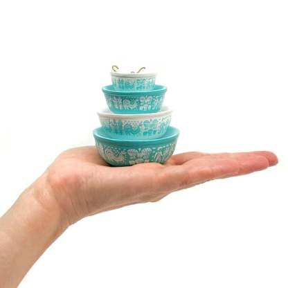 🎄Vintage Stack Bowl Christmas Ornament