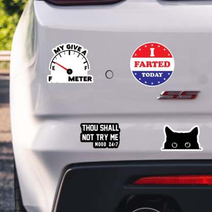 🔥Hot Sale 49% OFF Today-Set of 130 Pcs Funny Saying Stickers