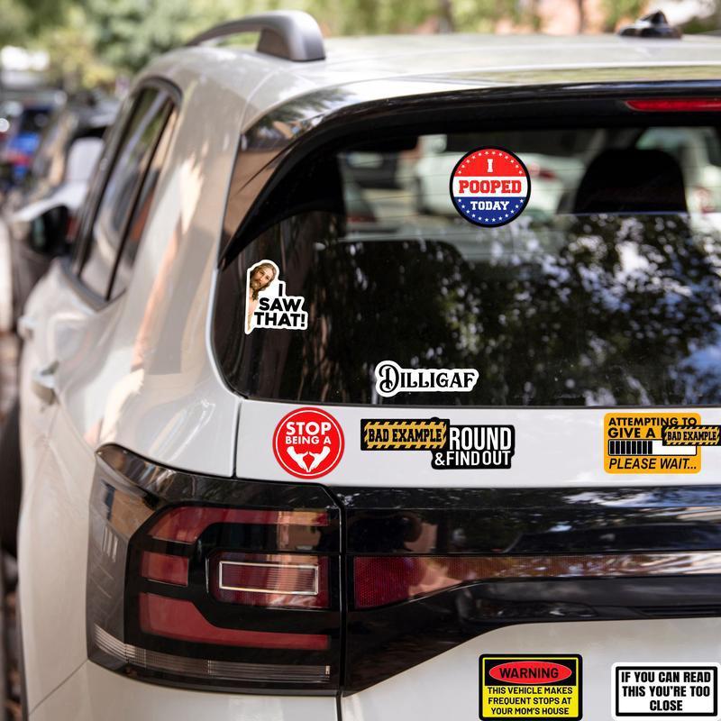🔥Hot Sale 49% OFF Today-Set of 130 Pcs Funny Saying Stickers