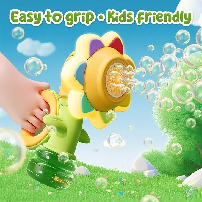Sunflower Bubble Machine