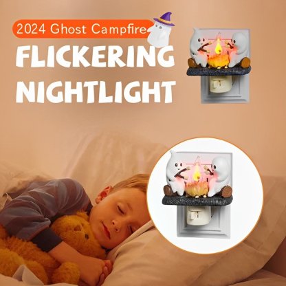 👻2024 Ghost Bonfire Flashing Night Light✨