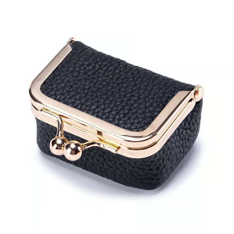 ✨ Genuine Leather Mini Jewelry Box - Compact & Stylish Jewelry Organizer ✨